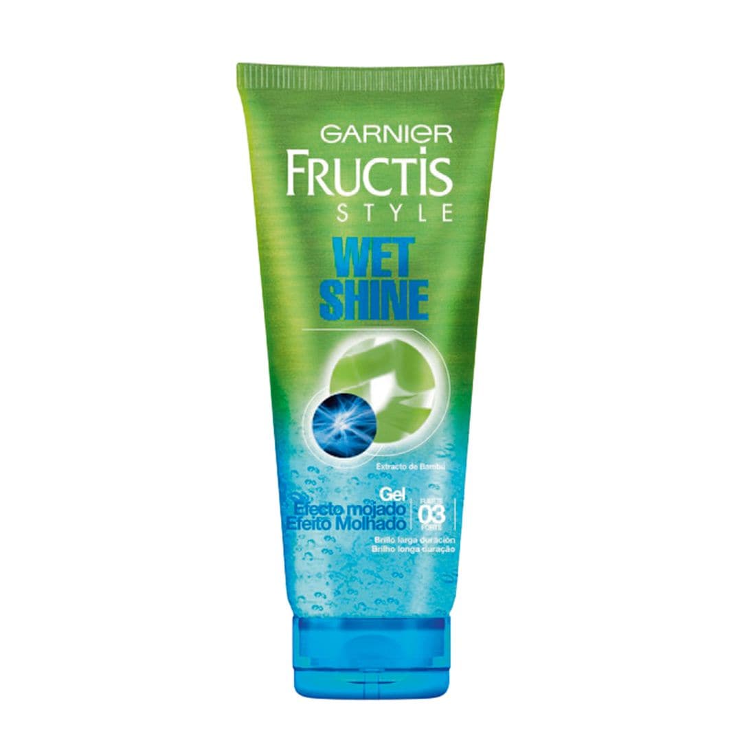 Acabado efecto mojado: Wet Shine (5,45 €), de Garnier Fructis Style