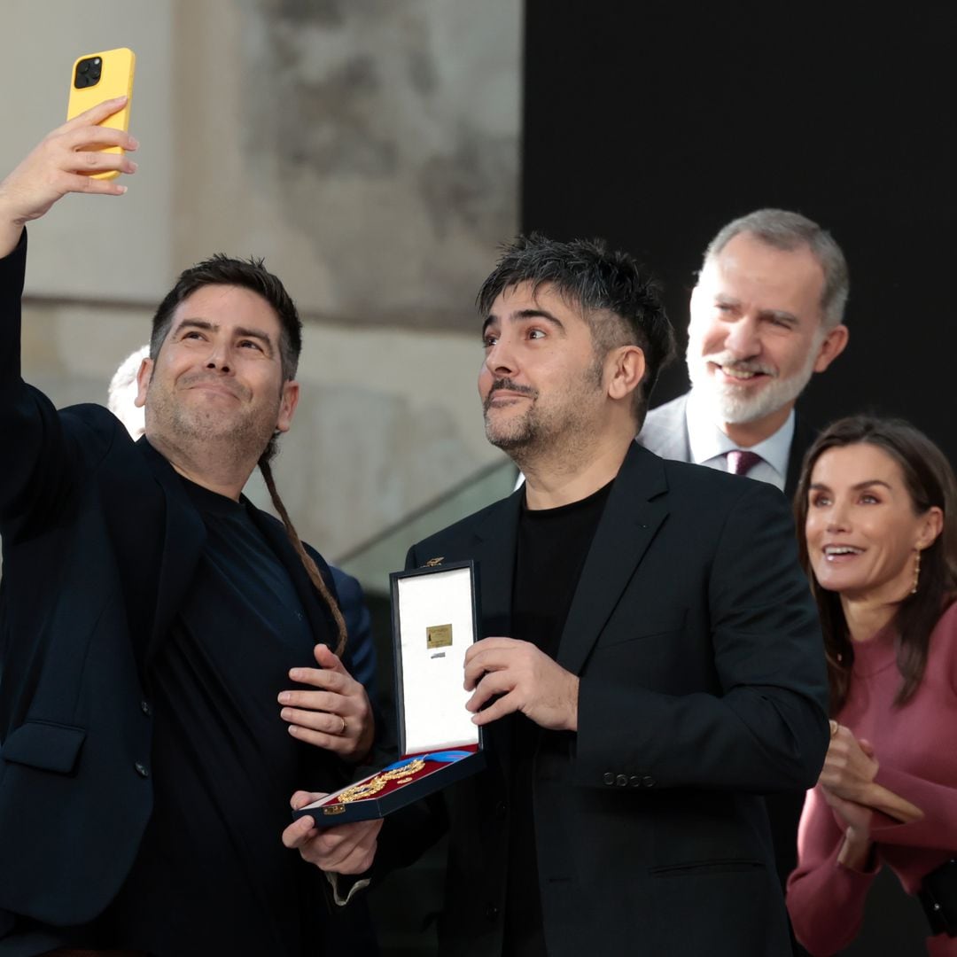 Las imágenes más divertidas de los Reyes en la entrega de las Medallas de Oro al Mérito en las Bellas Artes