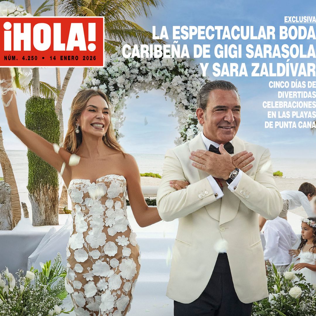 Adelanto exclusivo: La espectacular boda de Gigi Sarasola y Sara Zaldívar protagoniza la nueva portada de ¡HOLA!