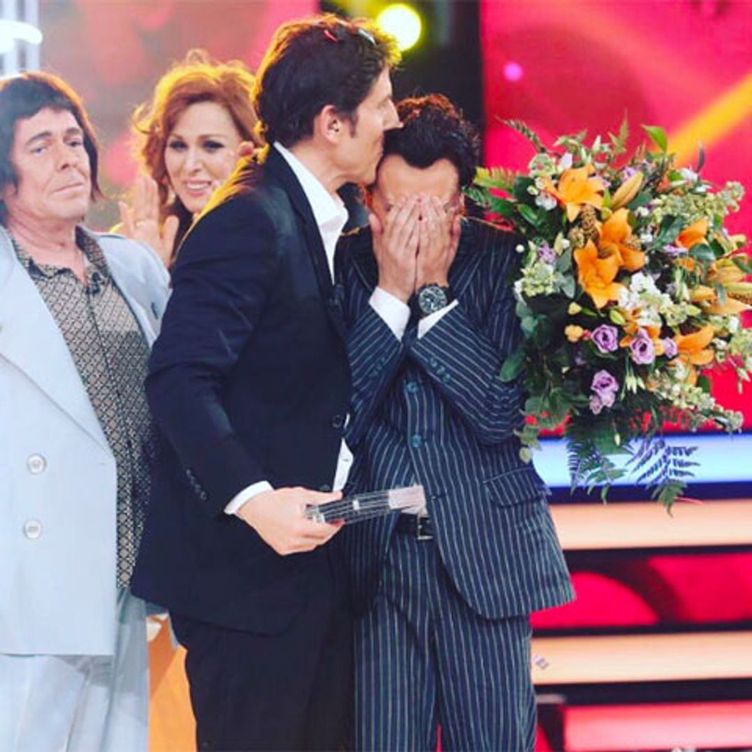 Las lágrimas de Blas Cantó al proclamarse ganador de 'Tu cara me suena'