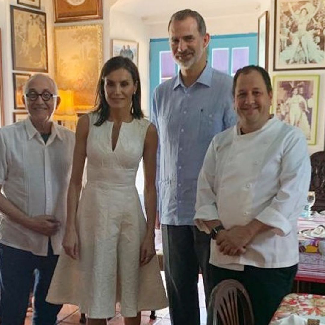 Las imágenes del plan típicamente cubano y fuera de agenda de los Reyes en La Habana