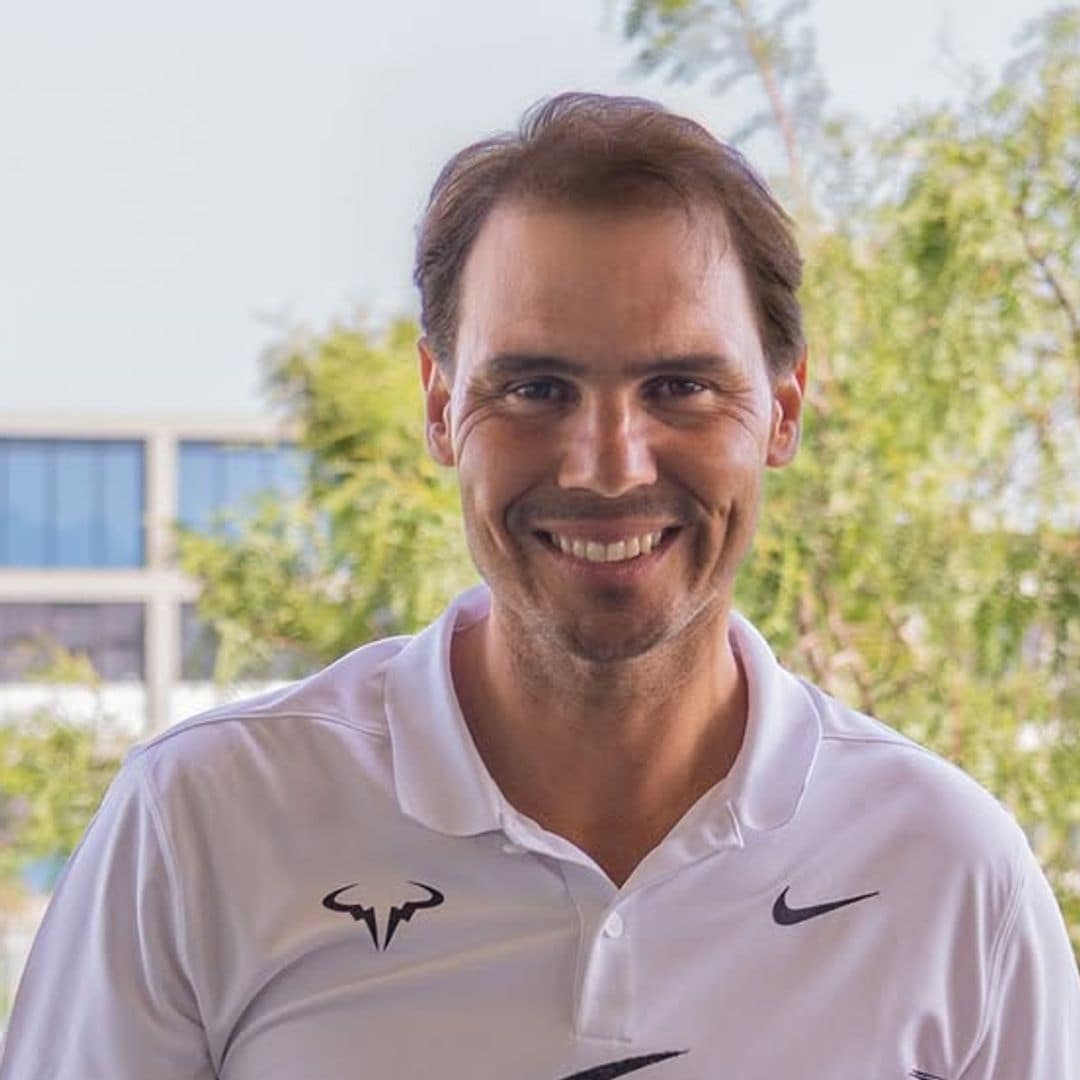 Rafa Nadal recibe una ovación histórica en Son Moix: el extenista ha sido distinguido con el primer Dimoni d'Honor