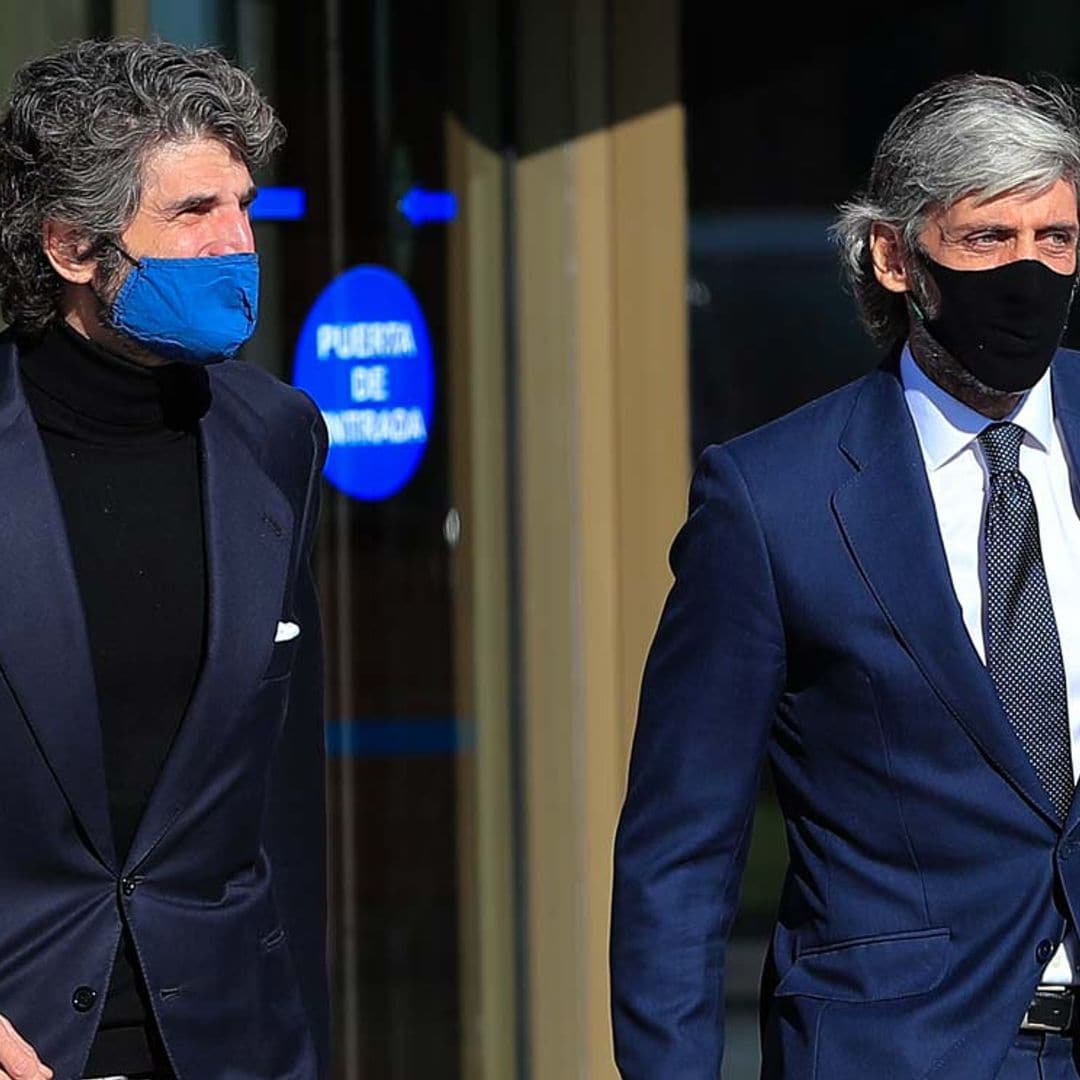 Alfonso de Borbón y Gigi Sarasola dan el último adiós al empresario Joao Flores