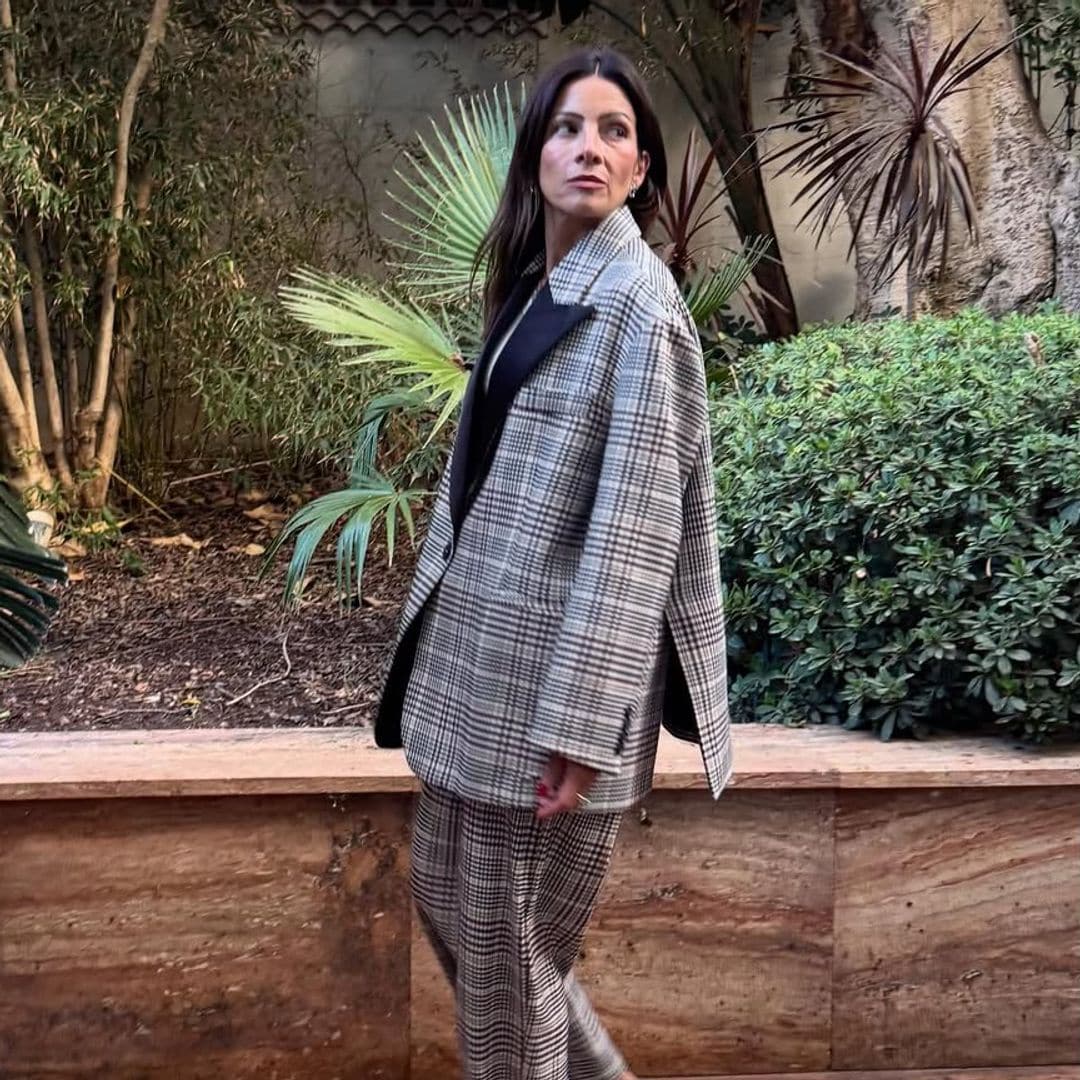 Virginia Troconis deslumbra en Málaga con dos looks de otoño junto a su marido Manuel Díaz ‘El Cordobés’