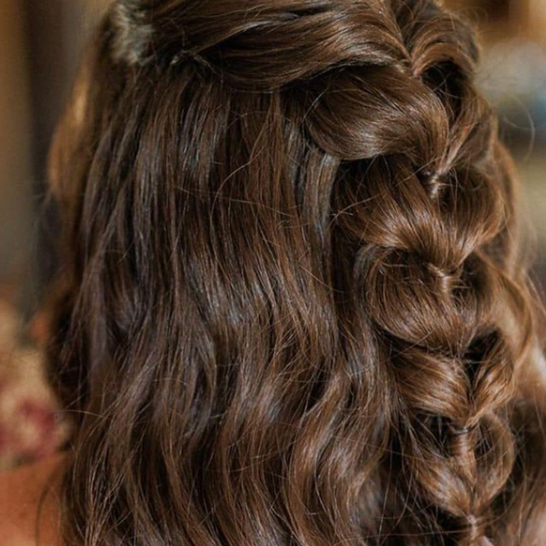 'Semirecogidos' muy románticos para novias que no son como las demás
