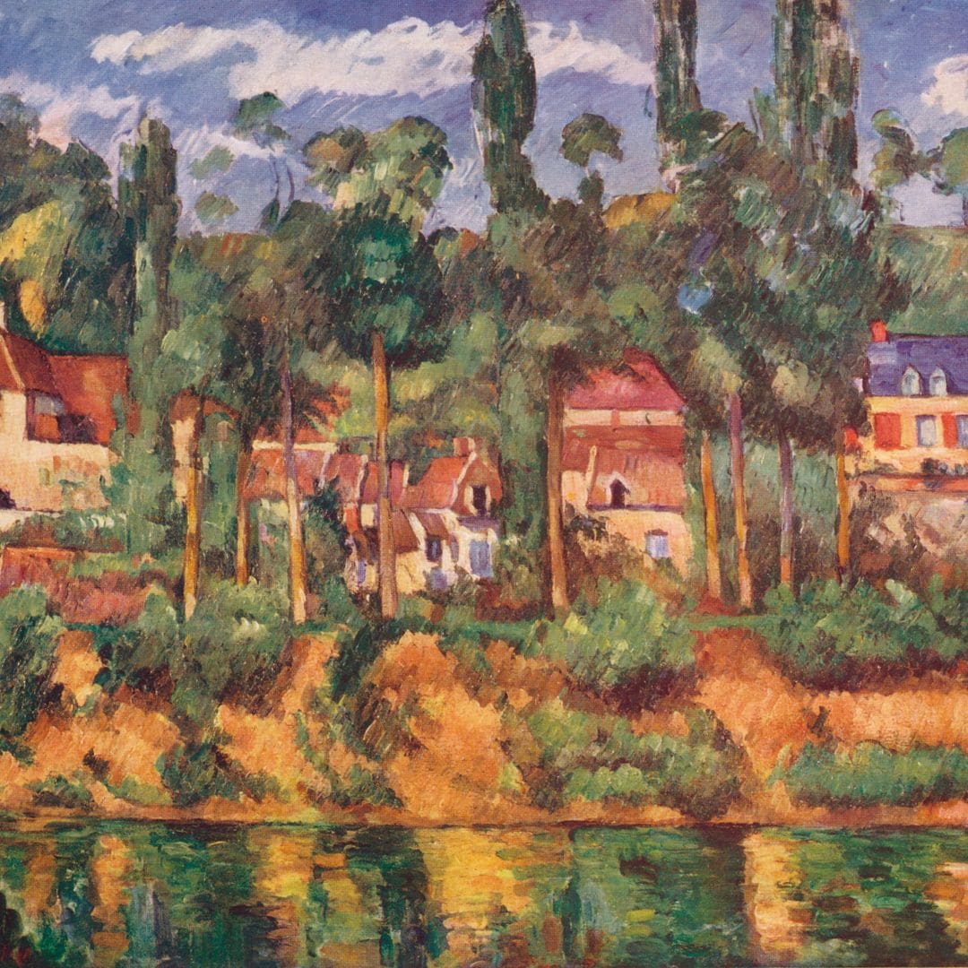 El Castillo de Medan, c. 1880. Vista de la casa de Émile Zola en Medan, Francia. Pintura conservada en la Colección Burrell, Glasgow. The Studio, Volumen 112. Oficinas del Estudio en Londres, Londres, 1936