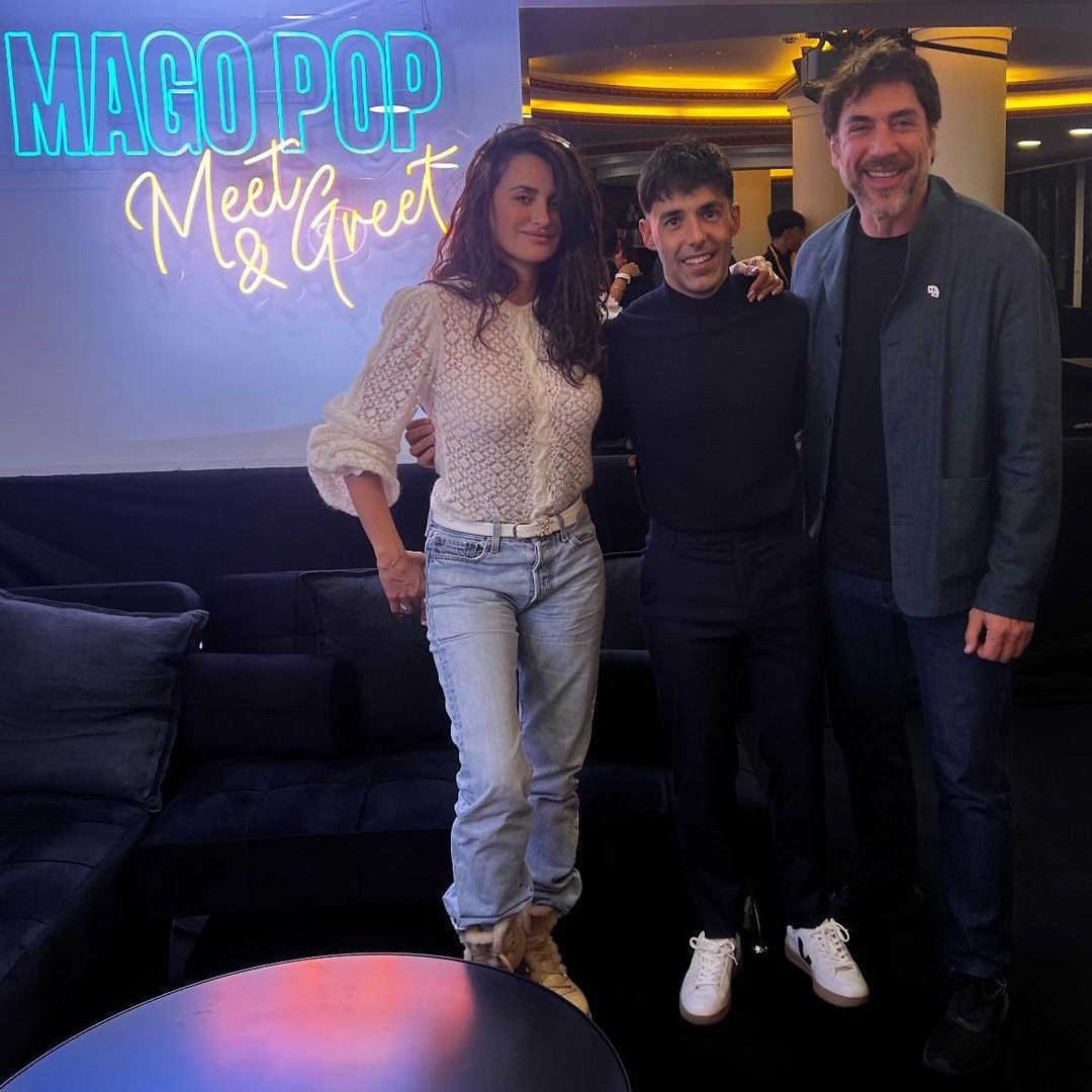 Penélope Cruz y Javier Bardem, fans de El Mago Pop