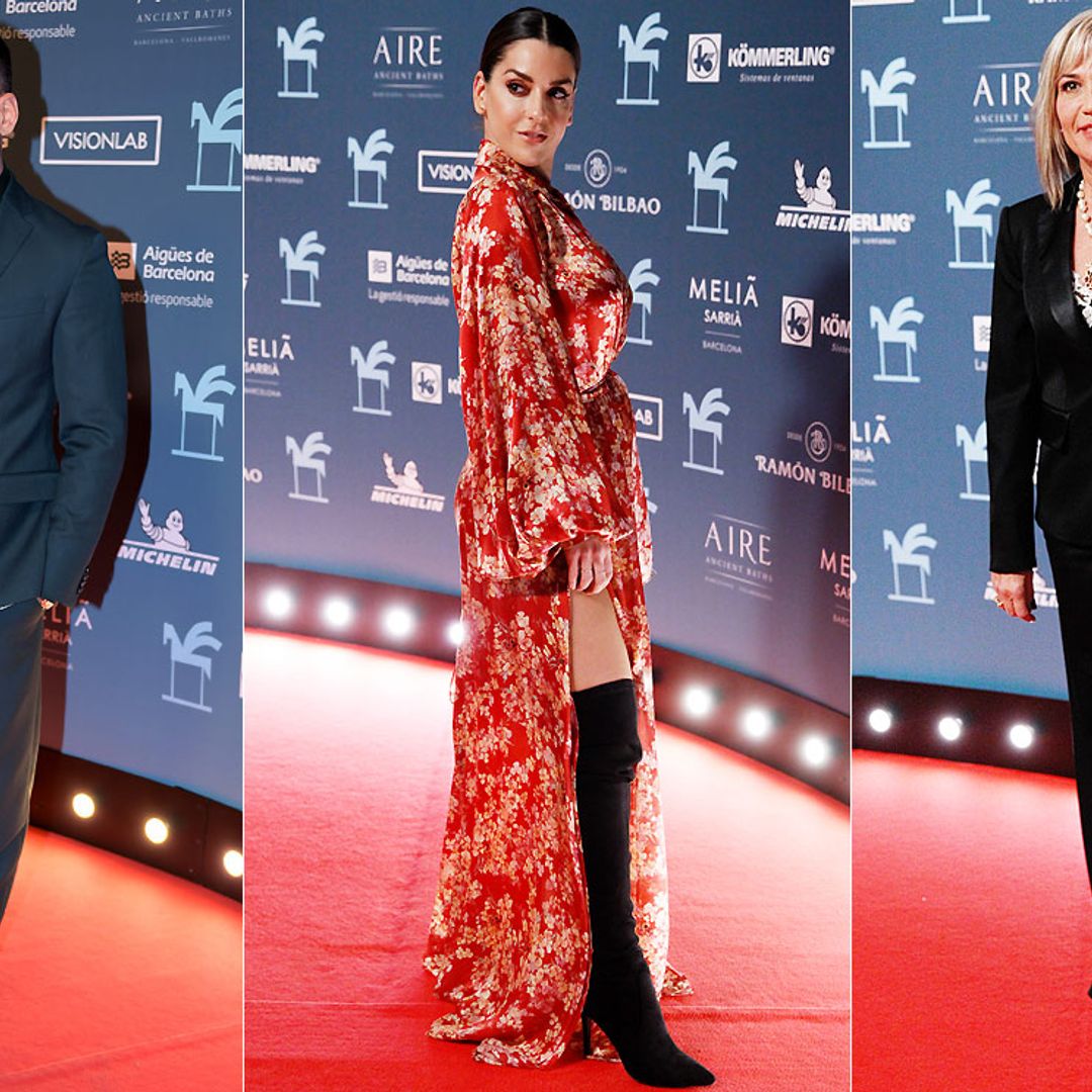 La alfombra roja de los Premios Ondas reúne a lo mejor del panorama audiovisual en Barcelona