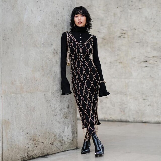 botas vestido invitada