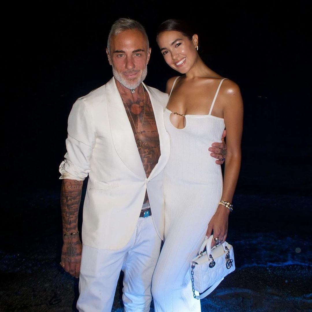 La lujosa travesía de Gianluca Vacchi y Sharon Fonseca a un exótico destino por el Año Nuevo