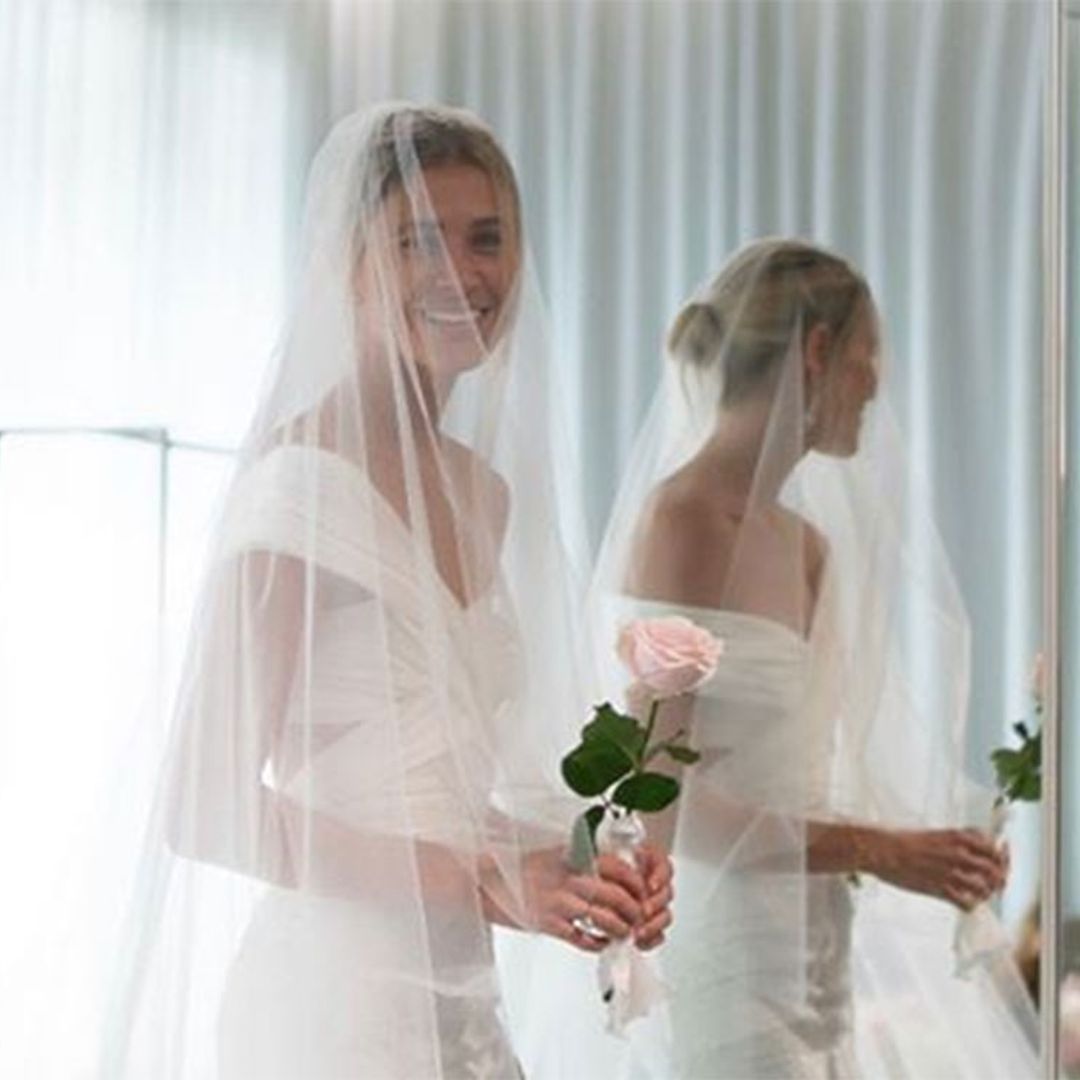 Carla Pereyra muestra fotos inéditas de su boda