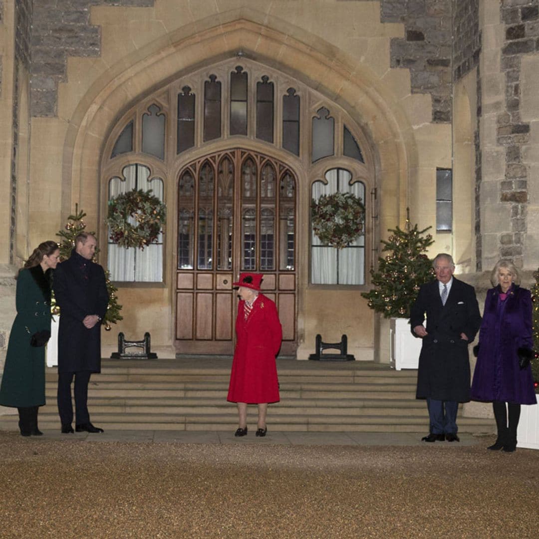 La sonrisa de Isabel II al volver a reunir a su familia en Windsor por primera vez en meses