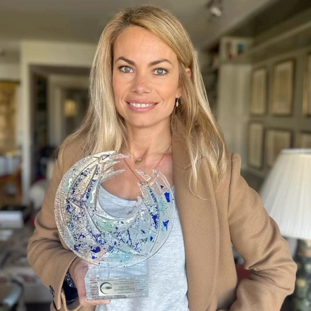 El orgullo de Carla Goyanes por un premio póstumo que han entregado a su hermana