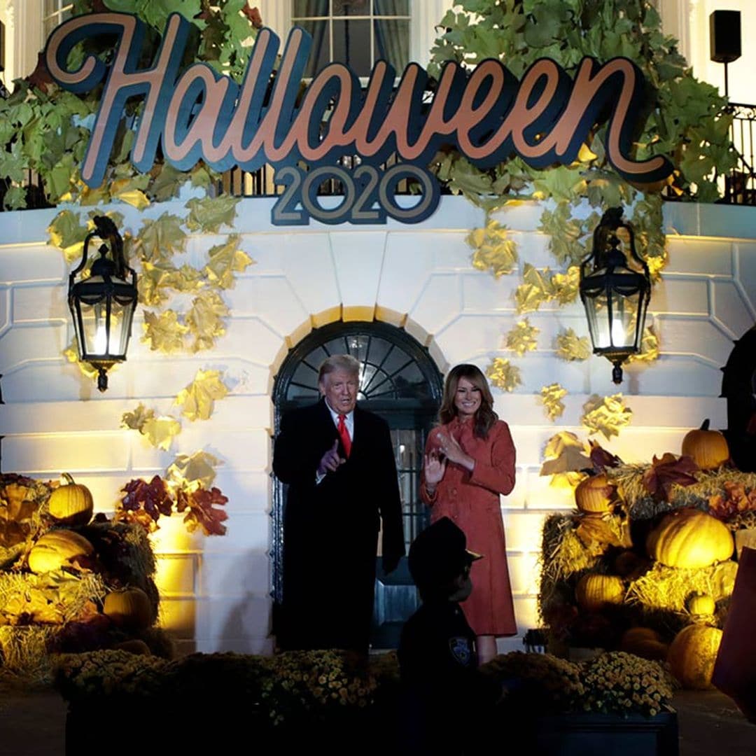 Donald y Melania Trump transforman la Casa Blanca para celebrar Halloween