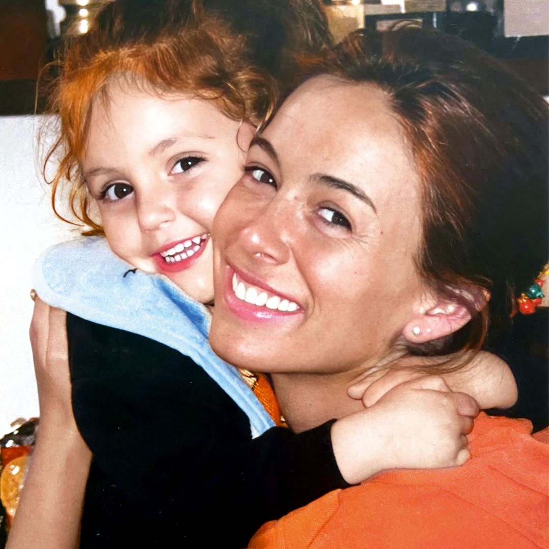 Lydia Boch y Andrea Molina en una imagen del álbum familiar