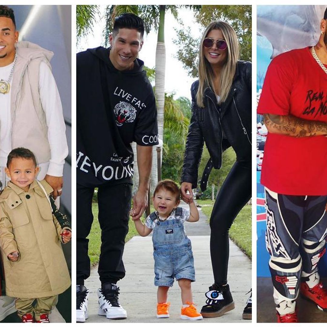 Hombres de familia: Conoce a los hijos de los reggaetoneros