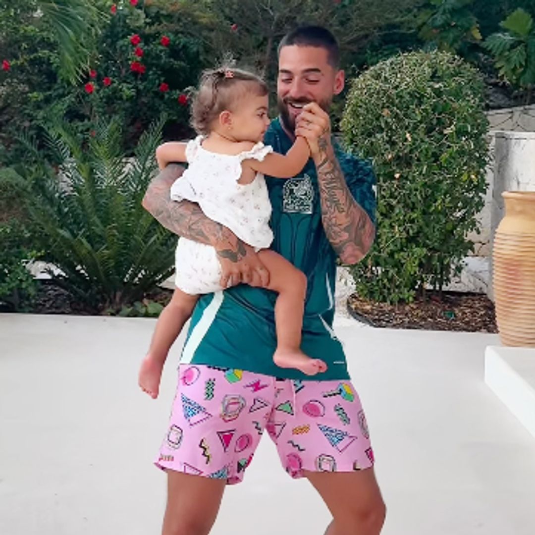 Maluma celebra a lo grande el cumpleaños de su hija Paris y su look acapara todas las miradas