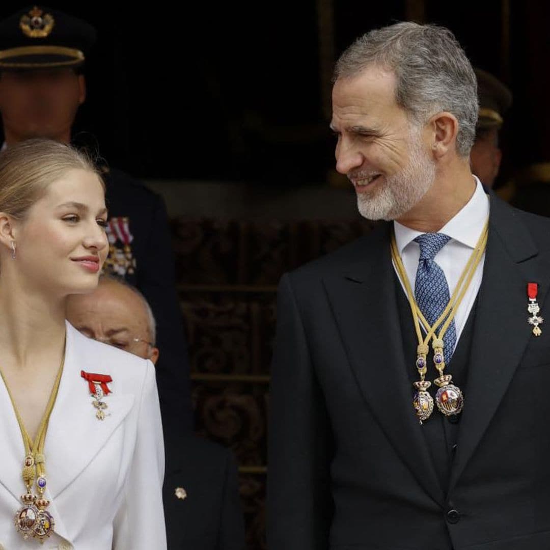 Leonor y Felipe VI: la especial conexión del Rey y la princesa de Asturias