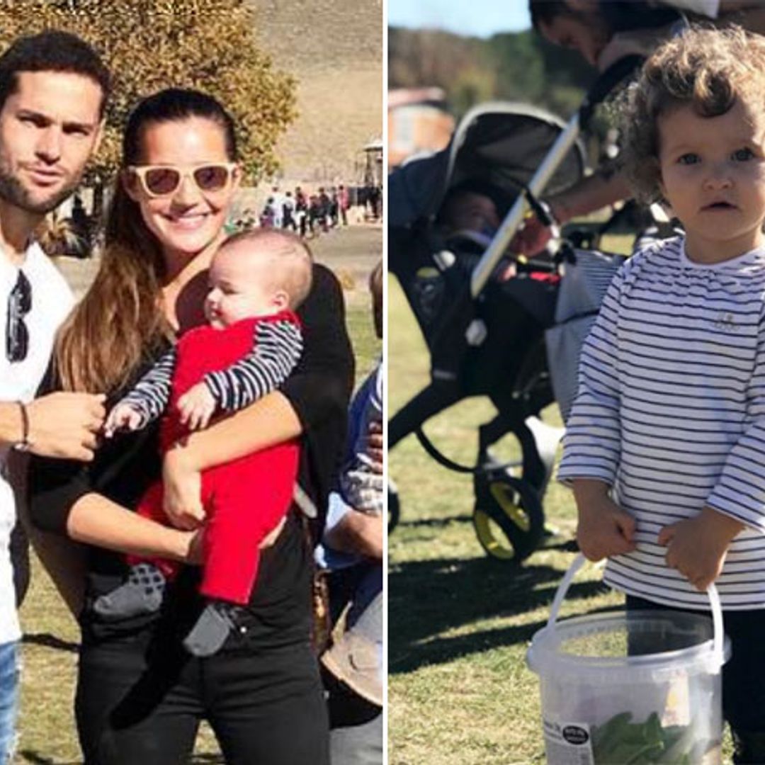 El familiar reencuentro de Malena Costa y Mario Suárez