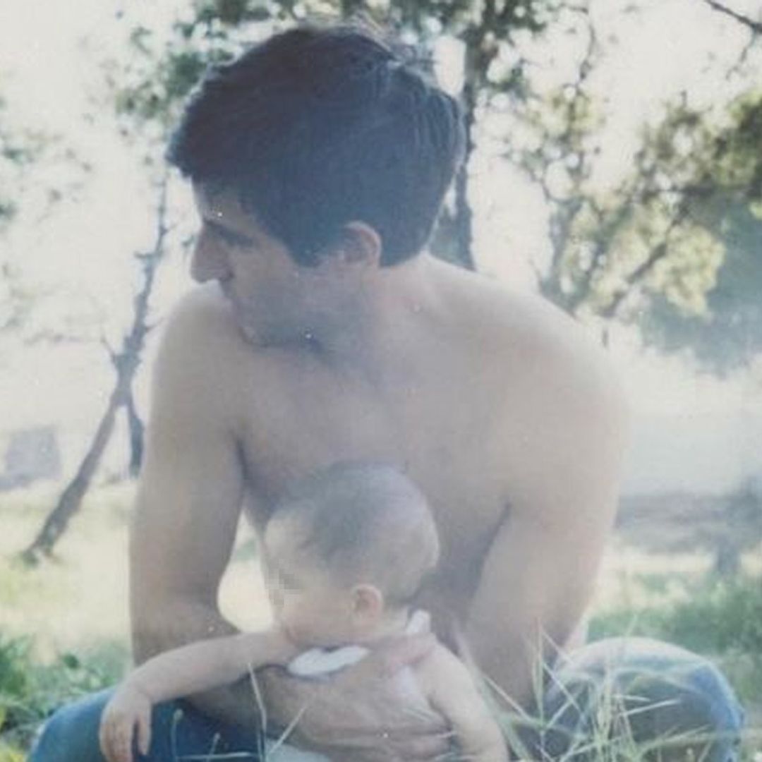 Quim Gutiérrez y Paula Willems, unos padres felices con su pequeño Bru en plena naturaleza