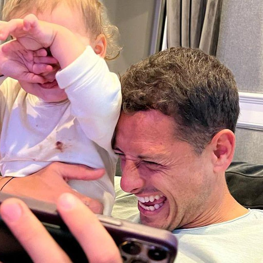 Javier ‘Chicharito’ Hernández vive el reencuentro más feliz con sus hijos en Londres