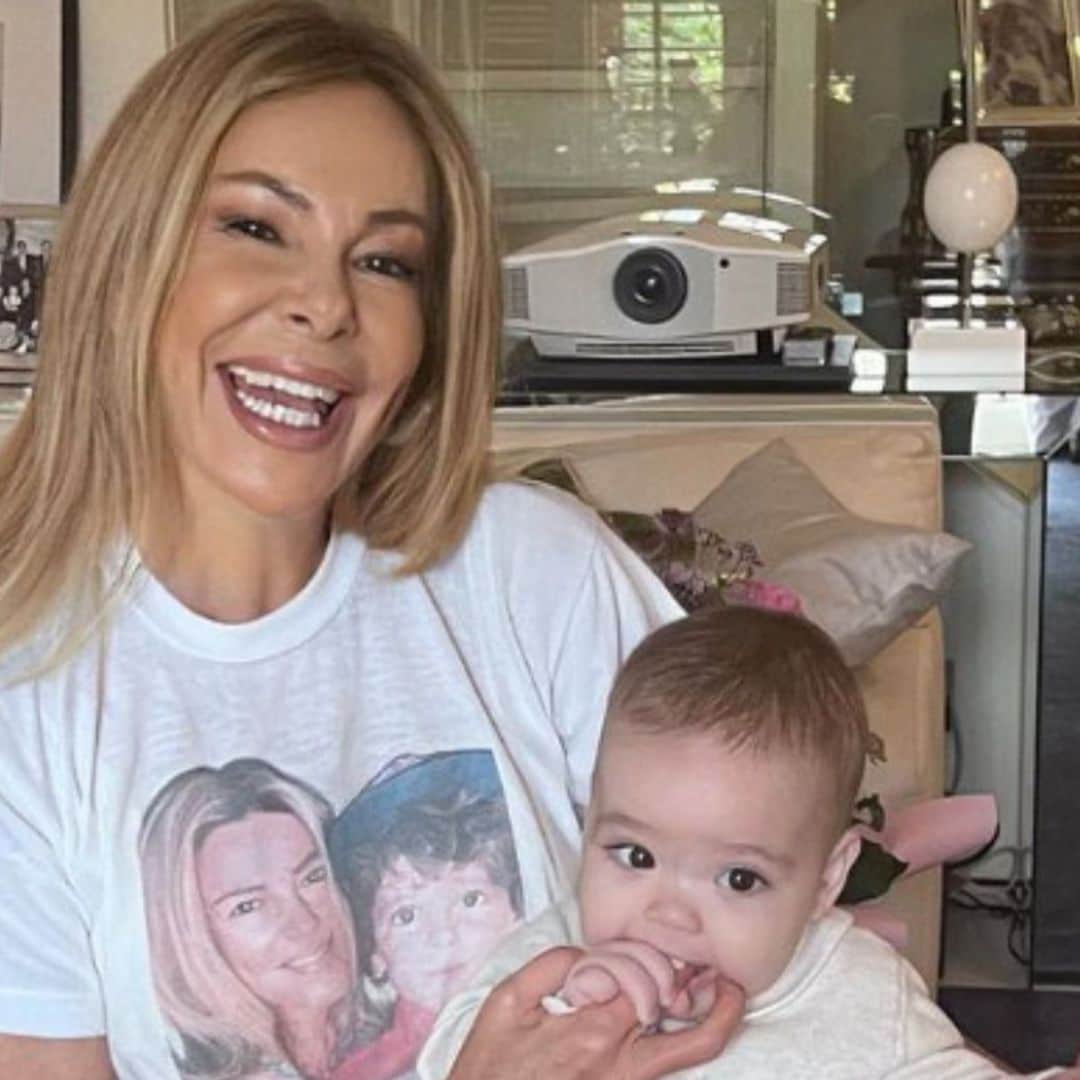 La felicidad de Ana Obregón en el séptimo cumplemés de Anita con un especial homenaje a su hijo Aless