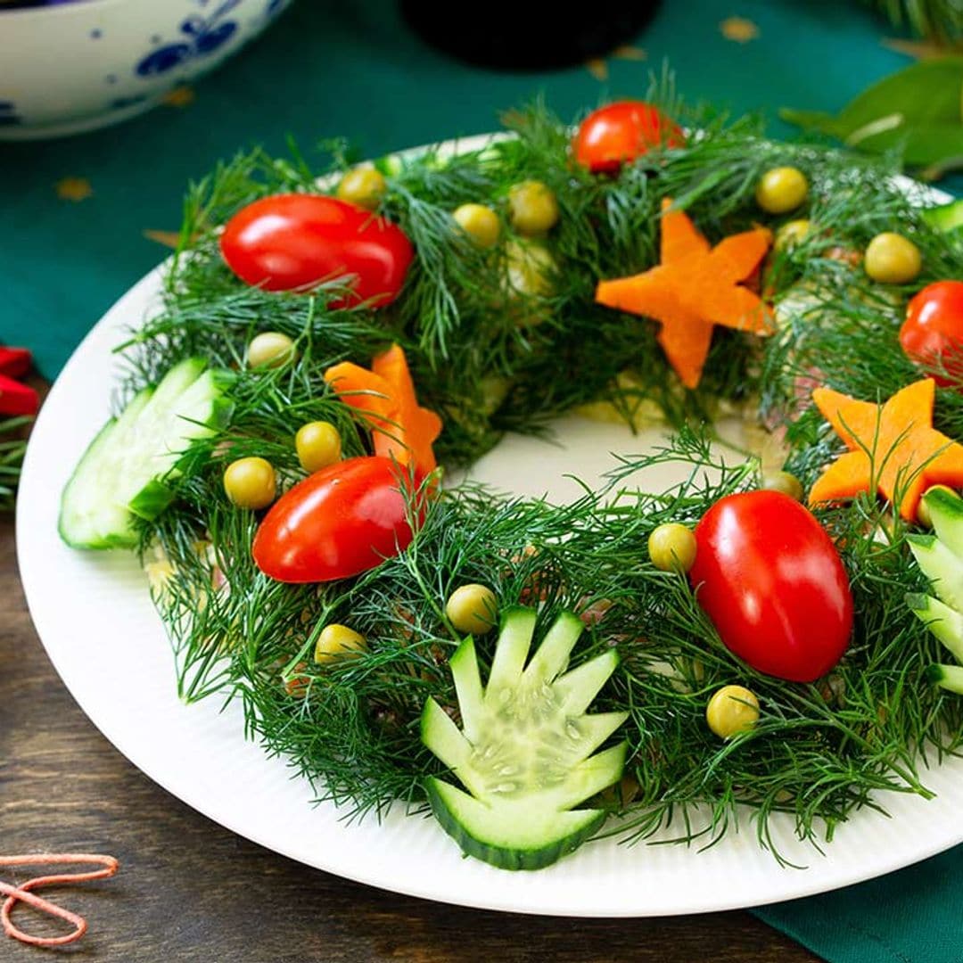 Ensaladas para Nochevieja y Año Nuevo deliciosas, ligeras y supervistosas