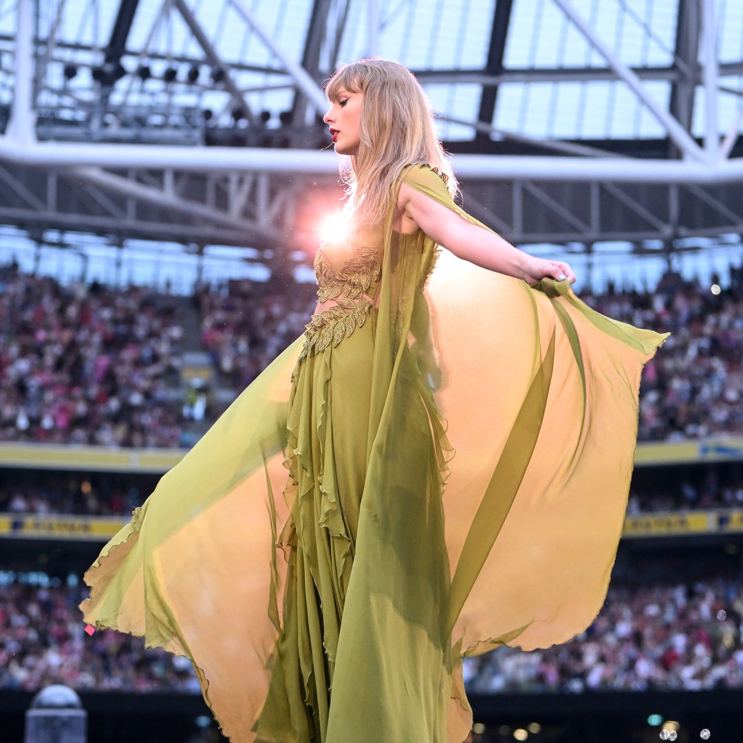 Taylor Swift durante su concierto en Irlanda, en 2024