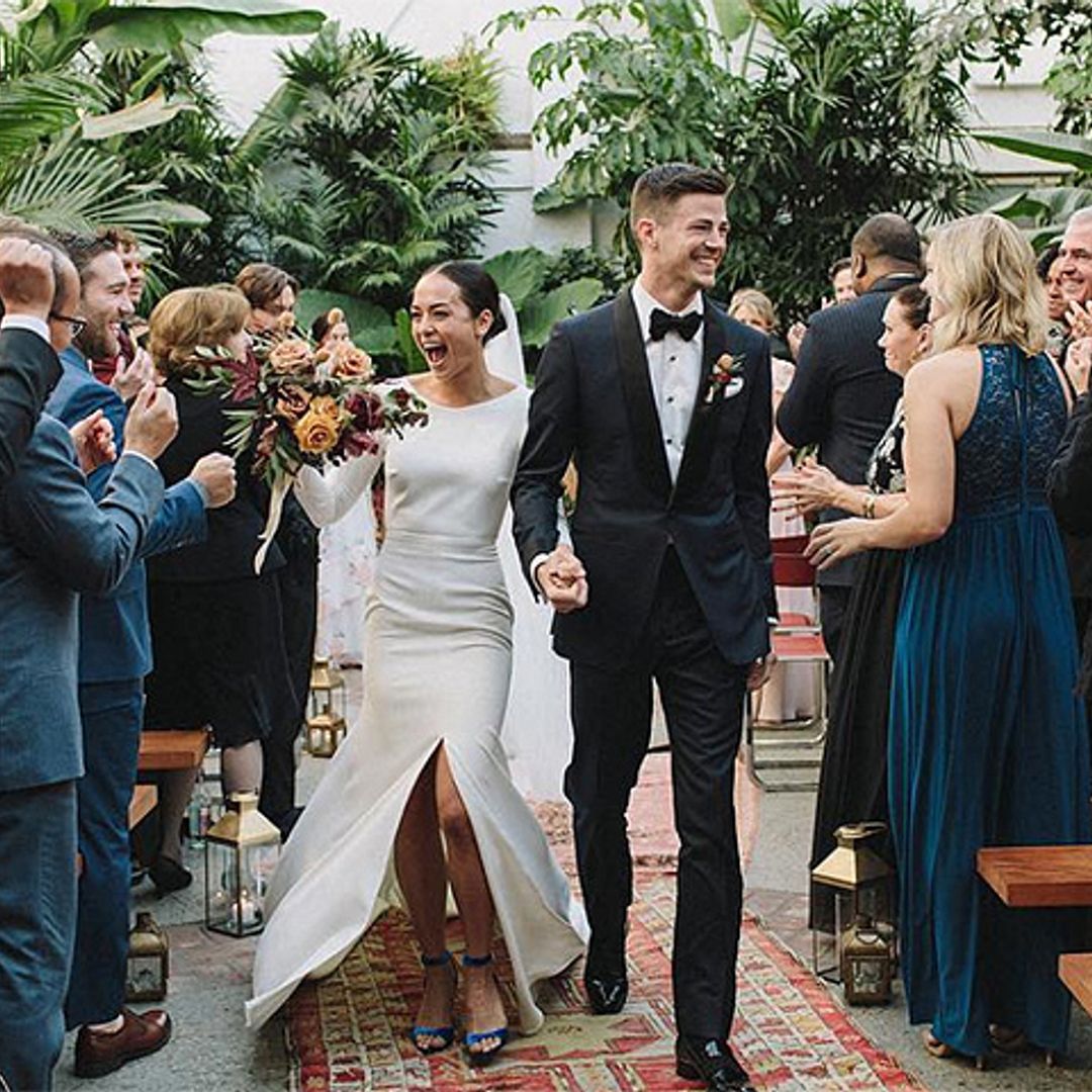 La romántica boda del actor Grant Gustin, protagonista de la serie 'The Flash'