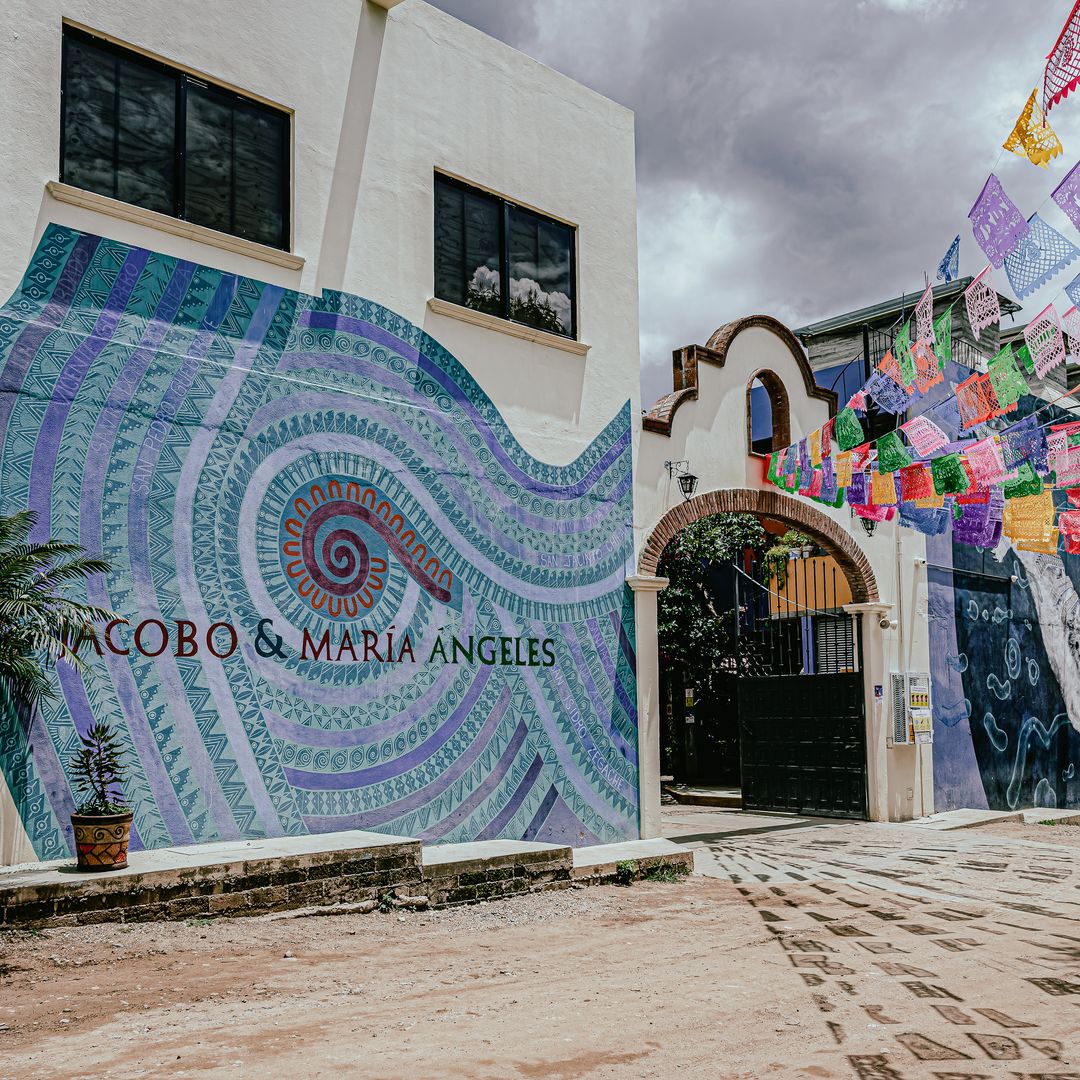 El taller de Jacobo & María Ángeles en San Martín Tilcajete