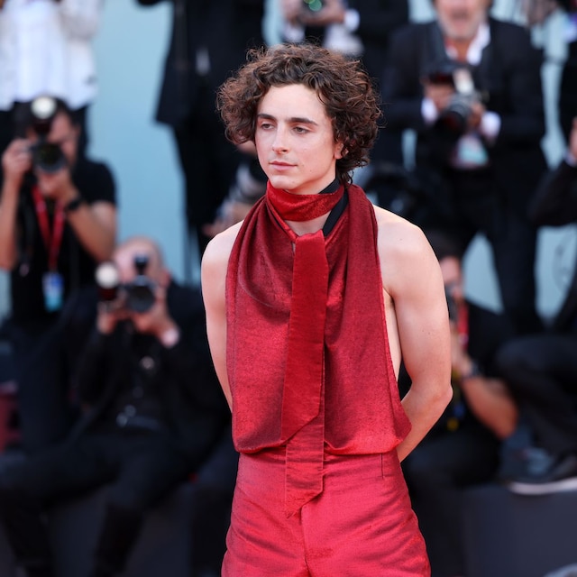 Timothée Chalamet en el Festival de Venecia 2022
