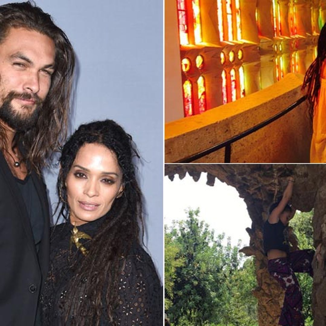 Las vacaciones familiares de Jason Momoa (Khal Drogo de 'Juego de Tronos') en Barcelona