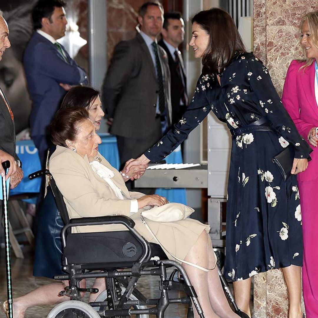 Doña Letizia y la infanta Margarita, juntas para apoyar a la infancia
