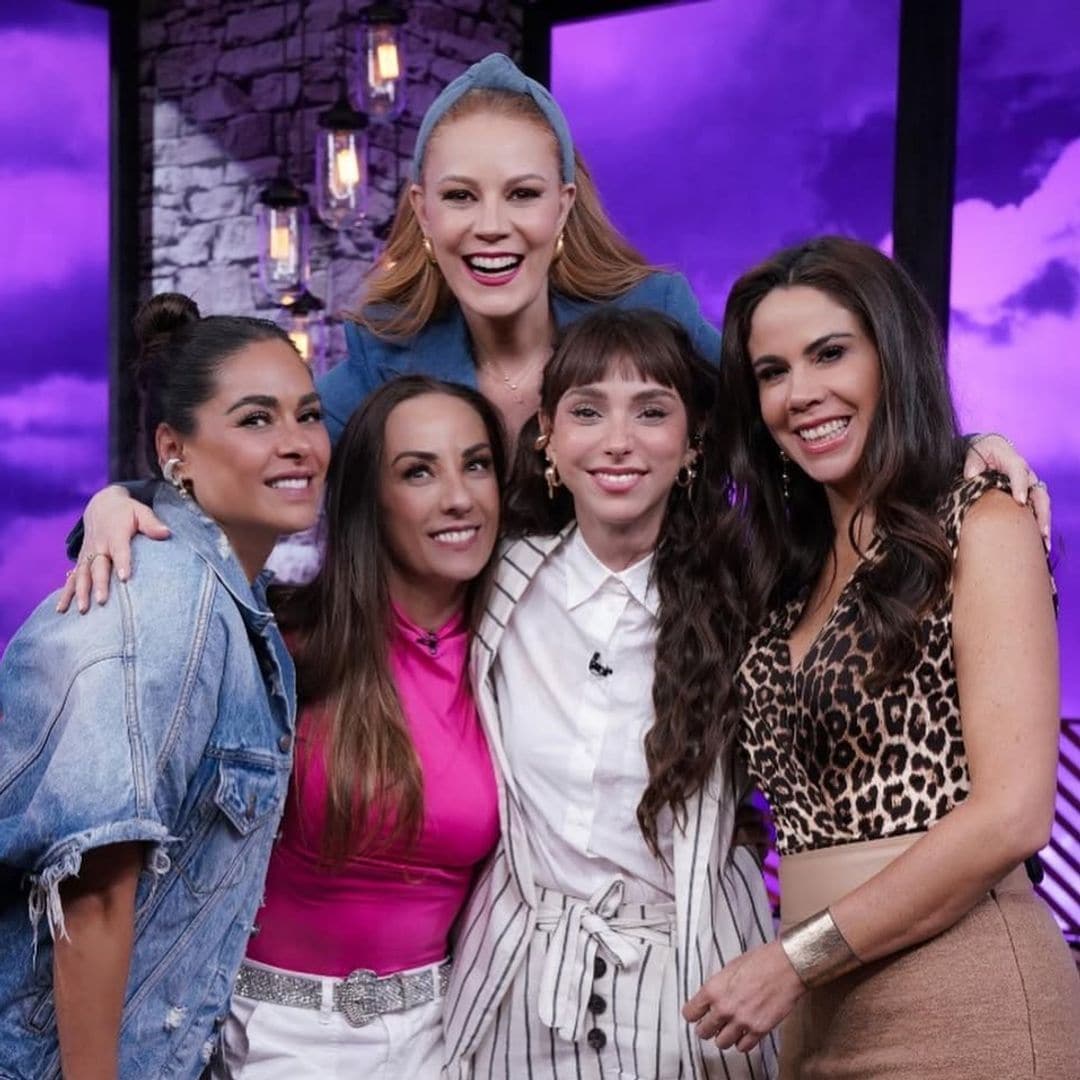 Paola Rojas se reencuentra con sus amigas de 'Netas Divinas'