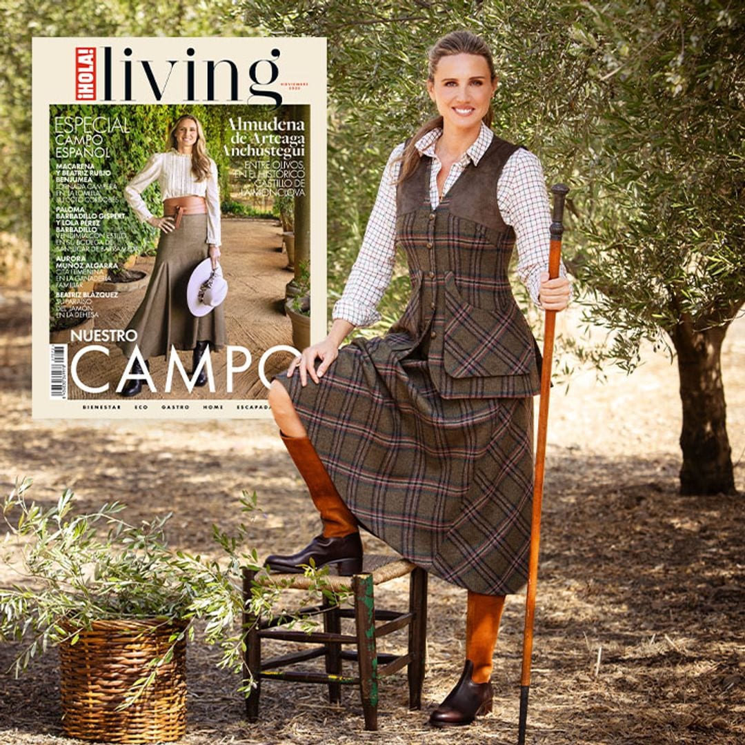 Almudena de Arteaga Anchústegui, portada de ¡HOLA! Living noviembre: "Para mí el campo andaluz es sinónimo de descanso"