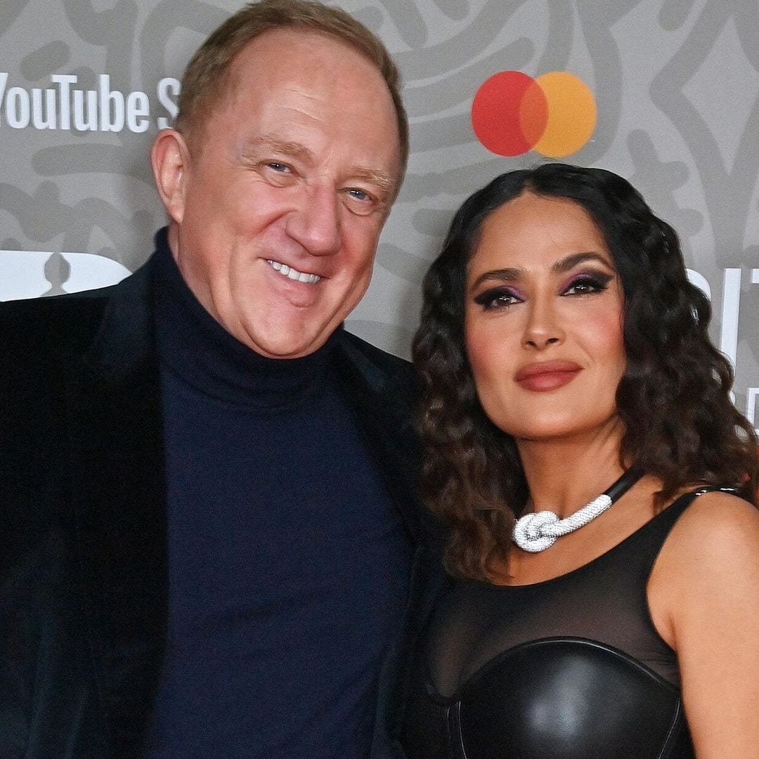 El esposo de Salma Hayek protagoniza tierna foto con ‘Augie’, su hijo con Linda Evangelista
