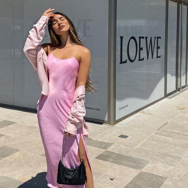 vestidos invitada lisos
