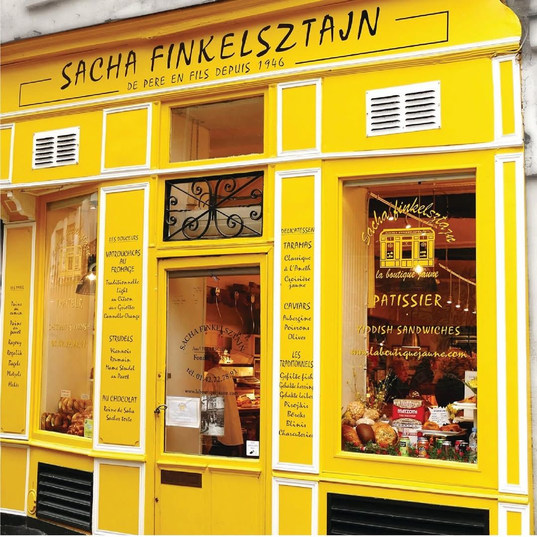 La pastelería Sacha Finkelsztajn-La Boutique Jaune, París, barrio el Marais