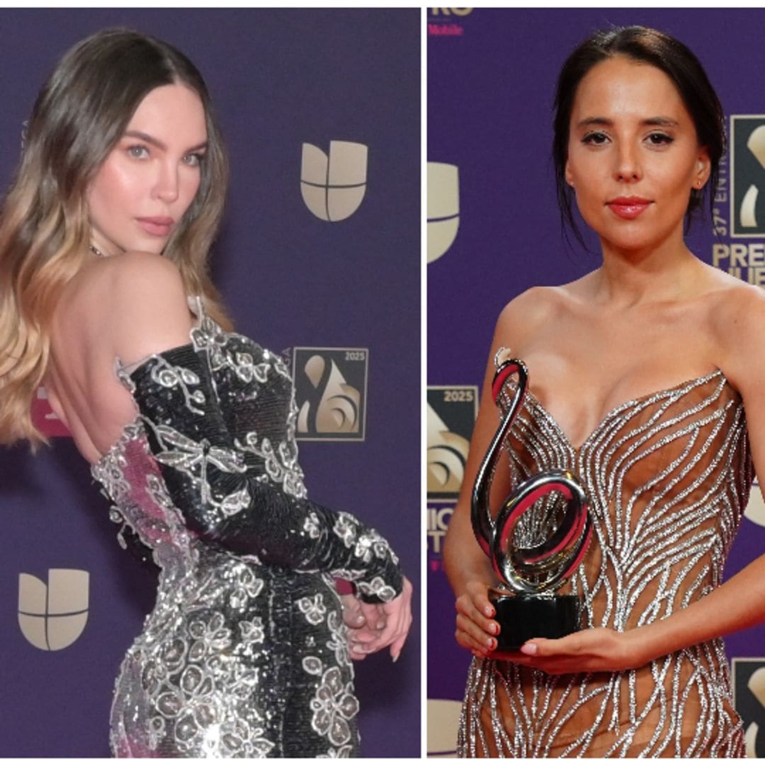 Belinda celebra el triunfo de Majo Aguilar ante Ángela en Premio Lo Nuestro