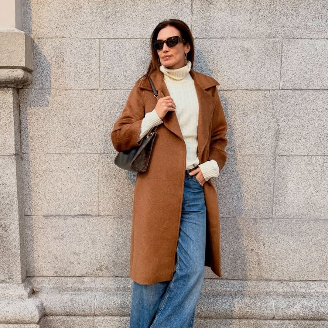 El look de Nieves Álvarez con básicos de invierno que todas podemos copiar