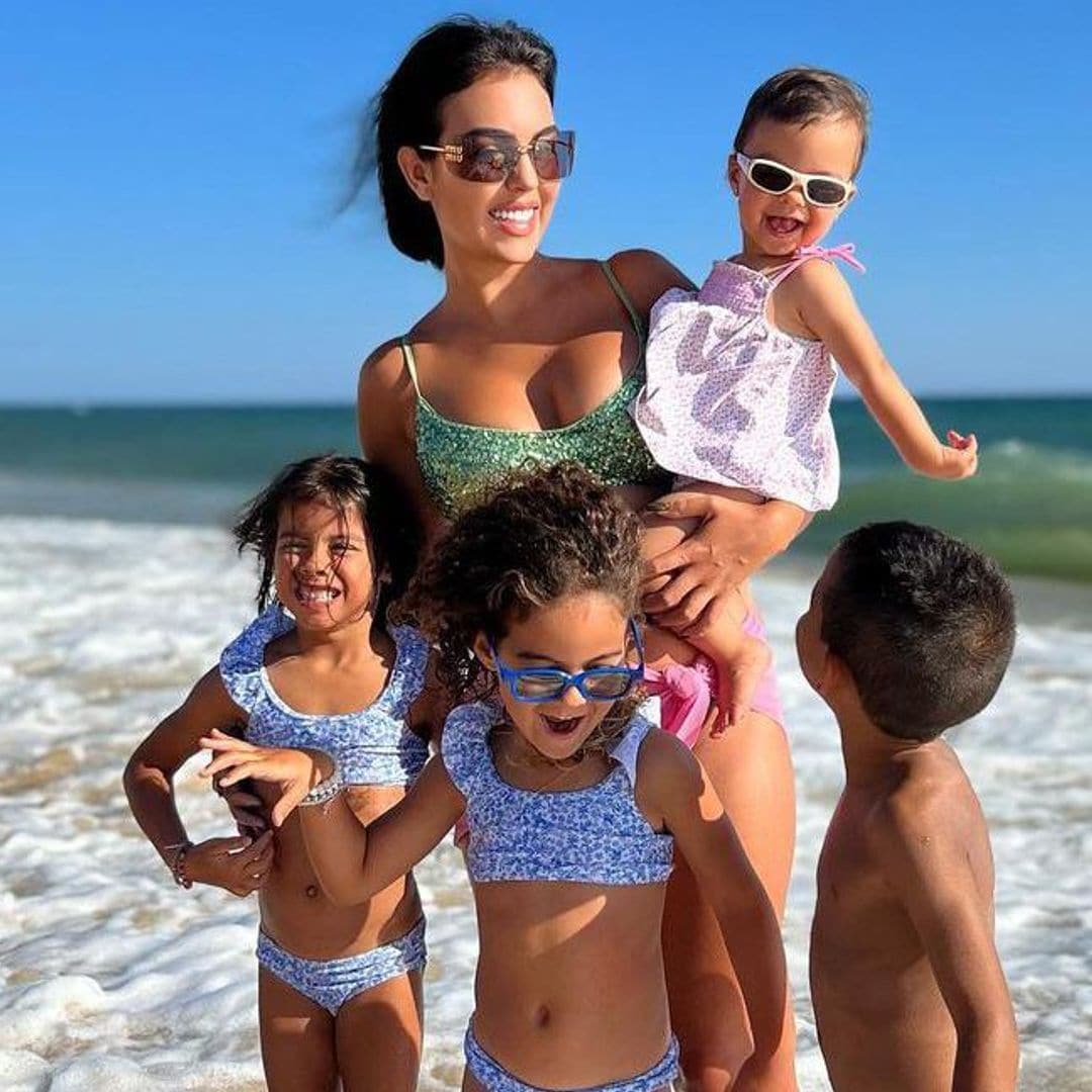 Georgina Rodríguez y sus espectaculares vacaciones familiares en portugal