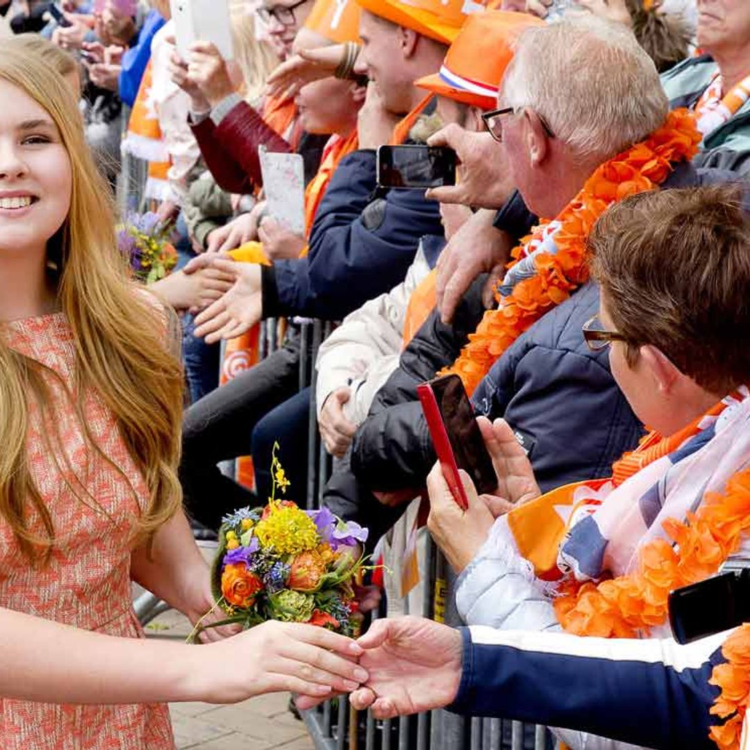 Amalia de Holanda, princesa de Orange y actriz de su propio musical