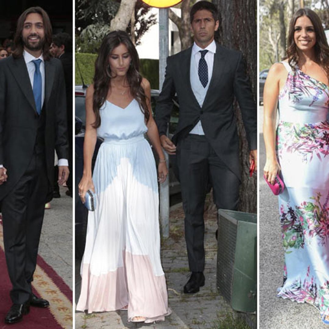 Desfile de invitados de lujo en la boda flamenca de Sara Verdasco y Juan Carmona