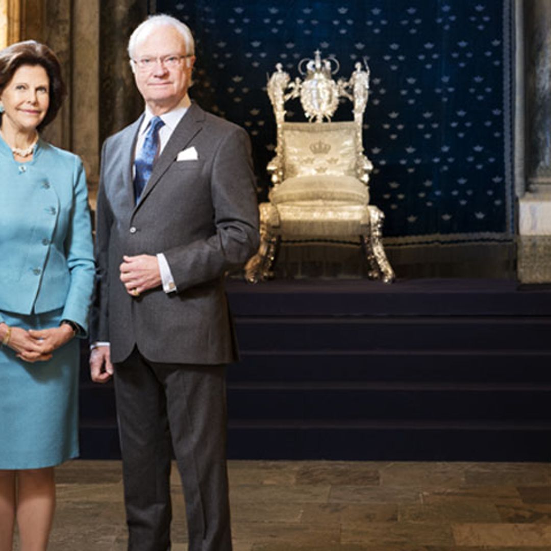 ¡HOLA! entra en palacio para entrevistar a los Reyes de Suecia
