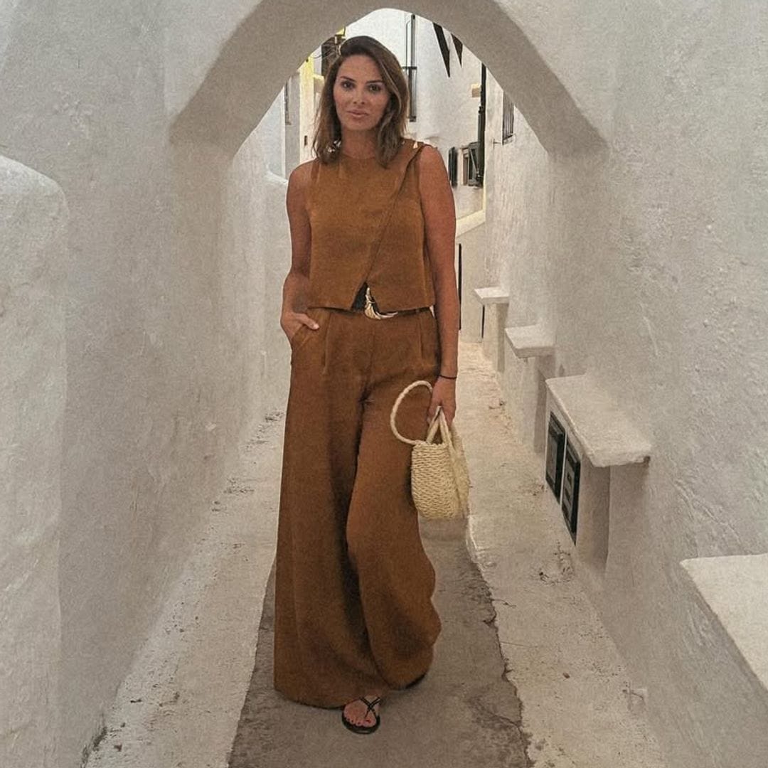 Imagen de Irene durante sus vacaciones