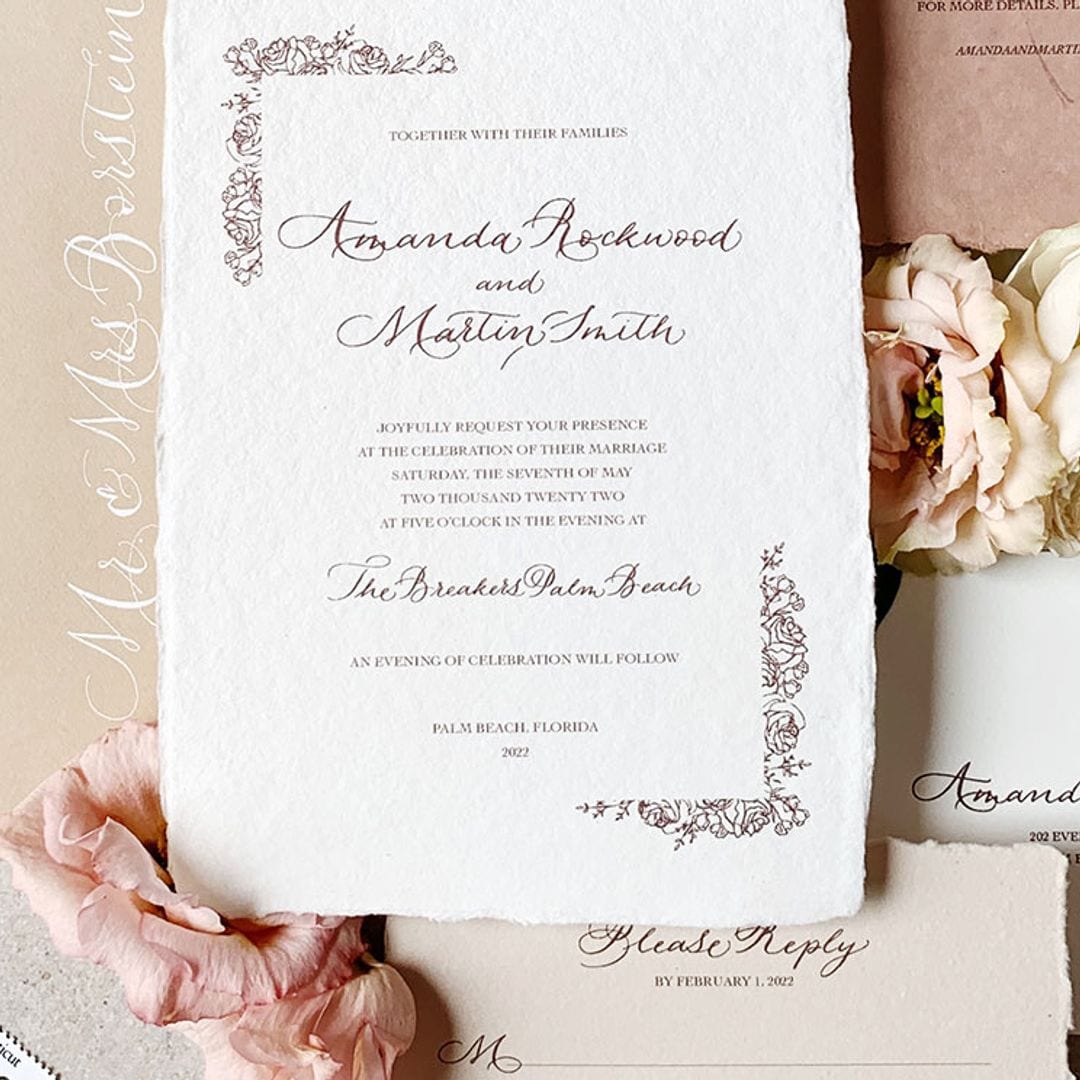 Acierta en tus invitaciones de boda con los consejos de estas expertas