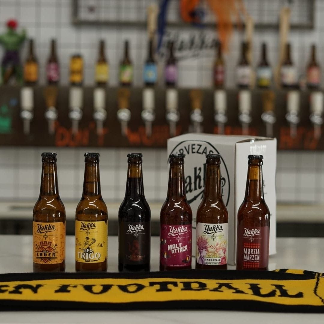 Cervezas artesanas Yakka, elaboradas en Murcia
