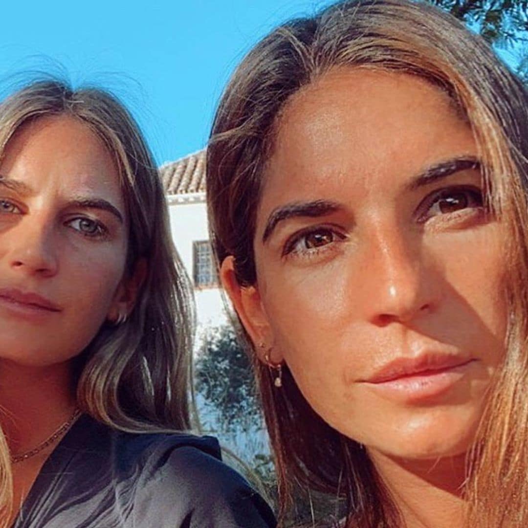 Sibi Montes reaparece tras su ruptura con el Tato para celebrar el cumpleaños de su hermana Lourdes