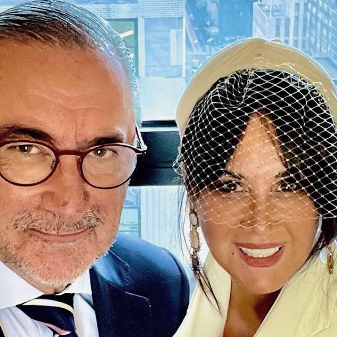 Carlos Herrera y Pepa Gea, primeras fotografías tras su boda secreta en Nueva York
