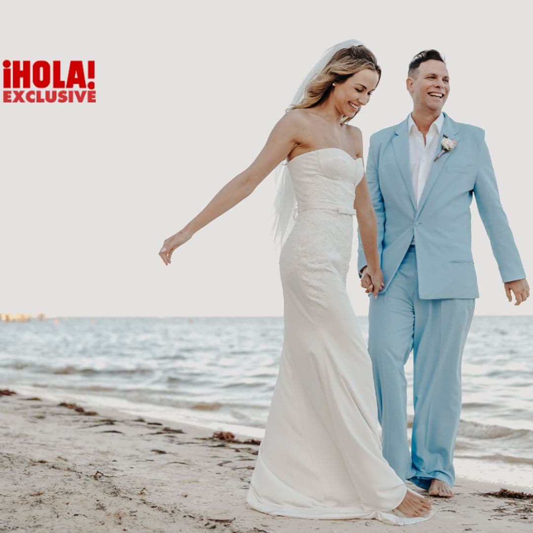 En exclusiva: Odalys Ramírez y Patricio Borghetti se casan tras 15 años de amor, en una íntima boda en Cancún